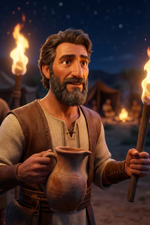 Portrait de Gédéon, juge d'Israël