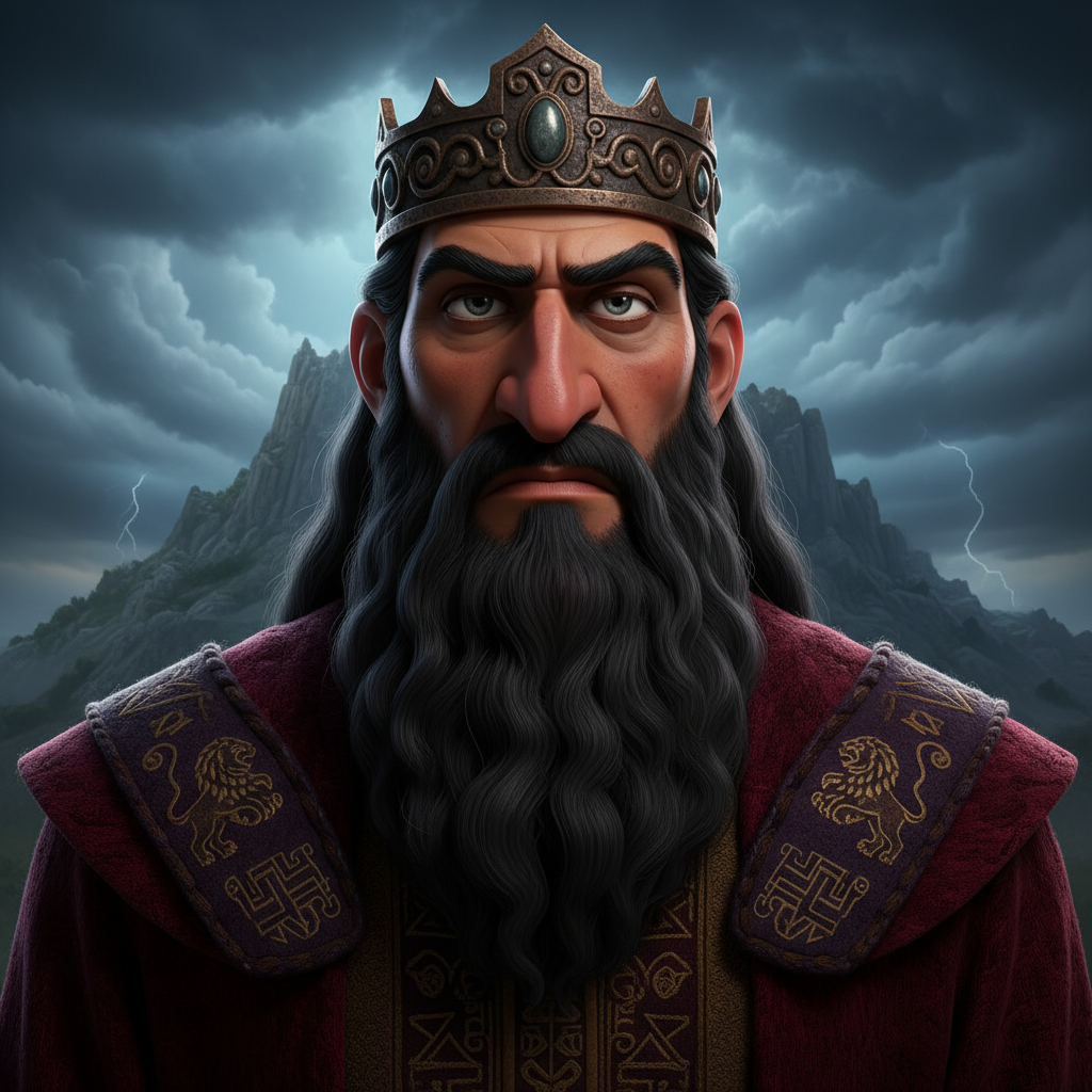 Portrait de Achab, roi de Israël