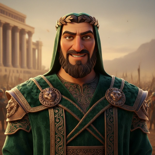 Portrait de Amatsia, roi de Juda