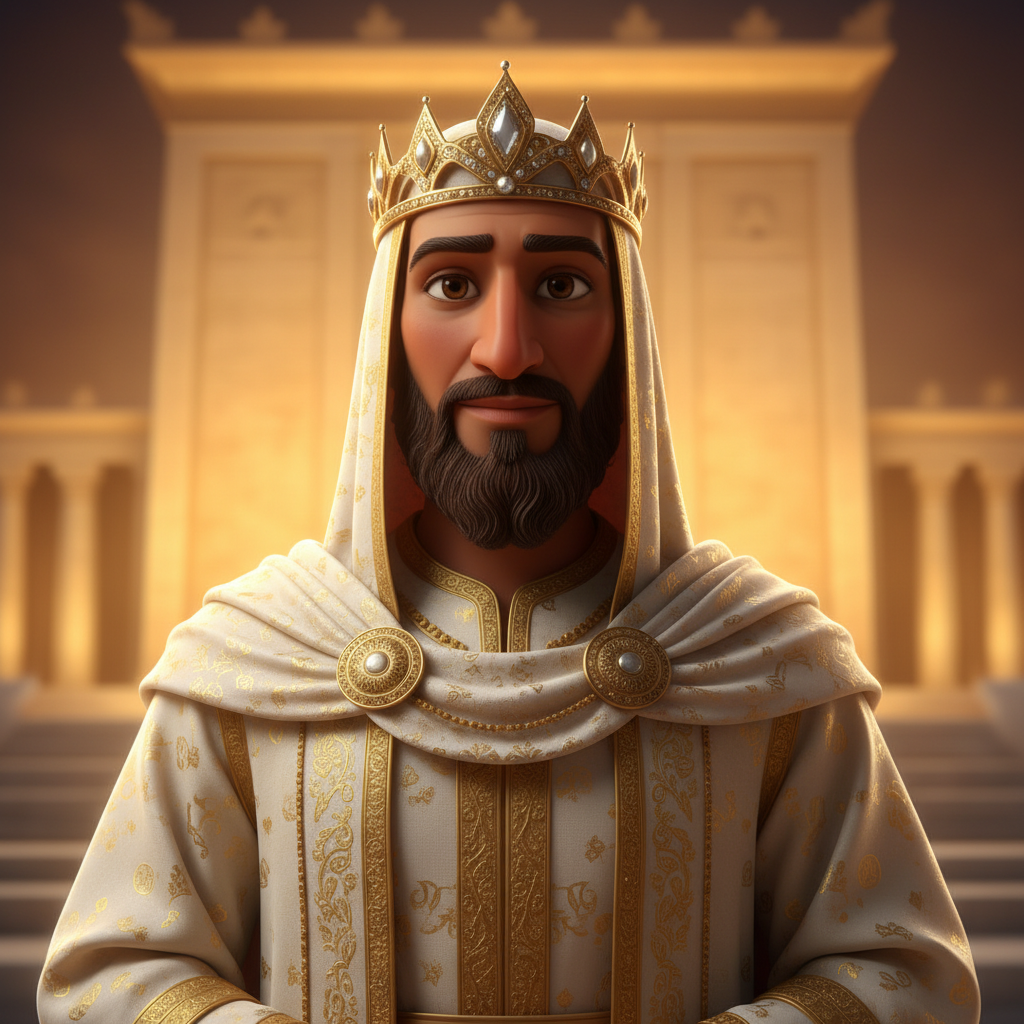 Portrait de Ézéchias, roi de Juda