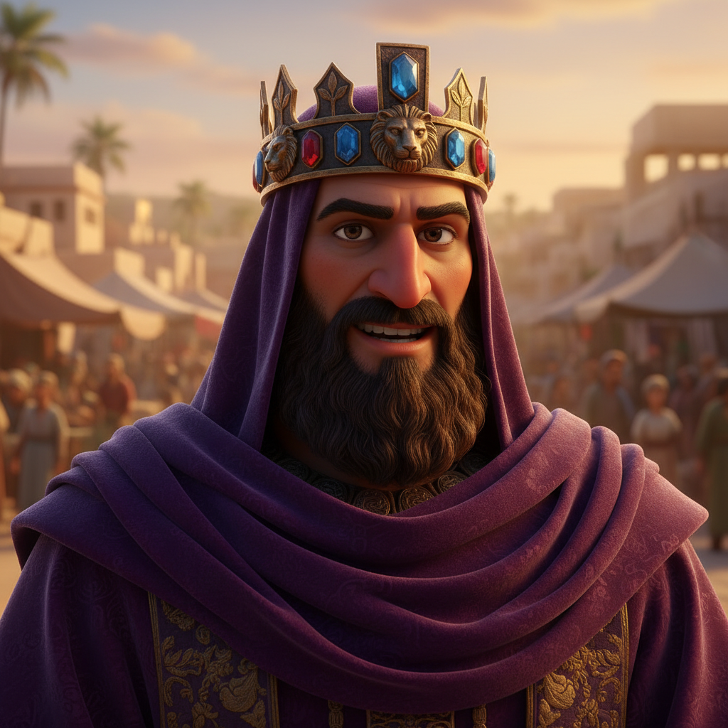 Portrait de Jéroboam II, roi de Israël