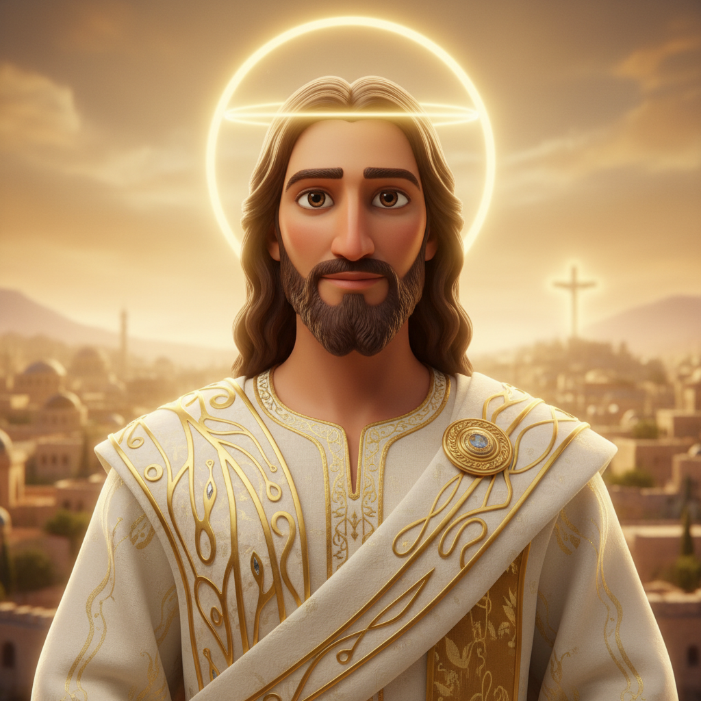 Portrait de Jésus — Roi des Rois