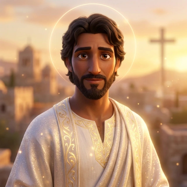 Portrait de Jésus — Roi des Rois, roi de tous les rois