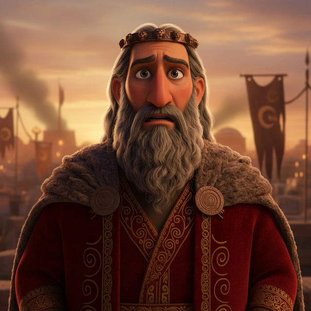 Portrait de Joachaz, roi de Israël