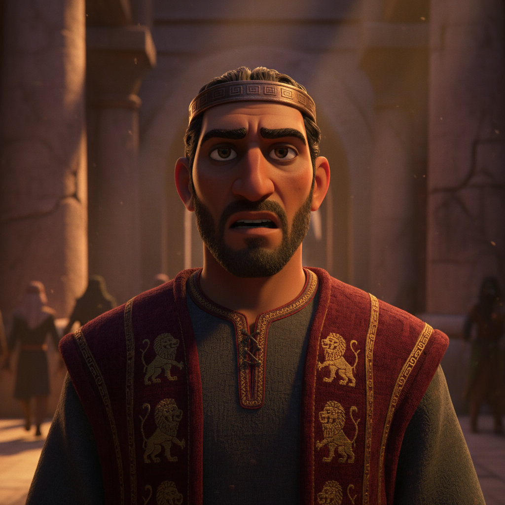 Portrait de Joram, roi de Juda