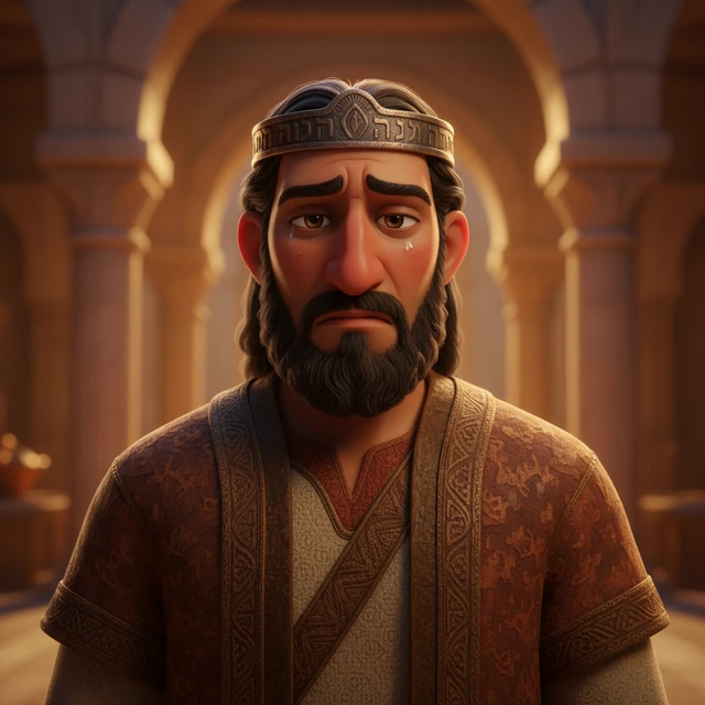 Portrait de Manassé, roi de Juda