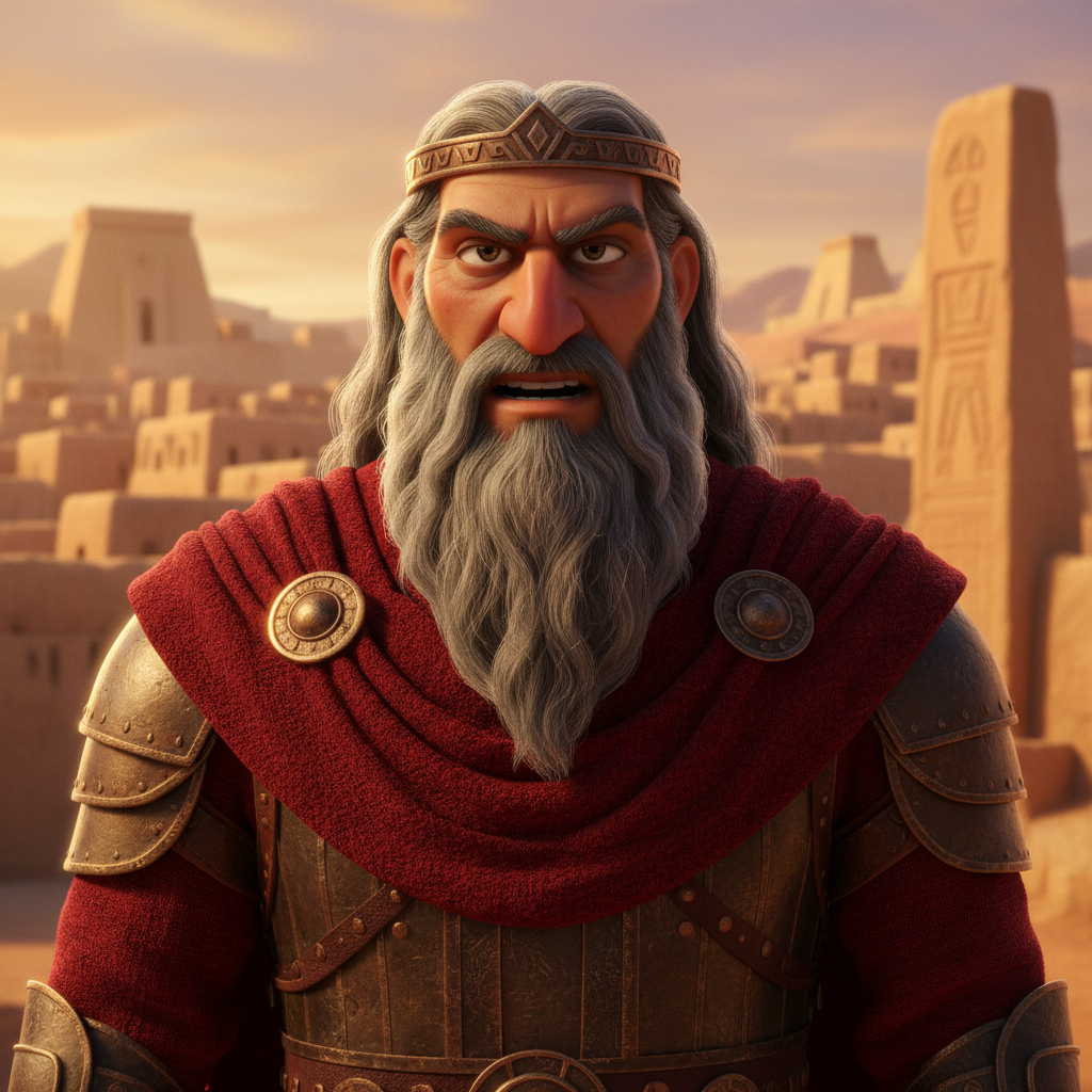 Portrait de Menahem, roi de Israël