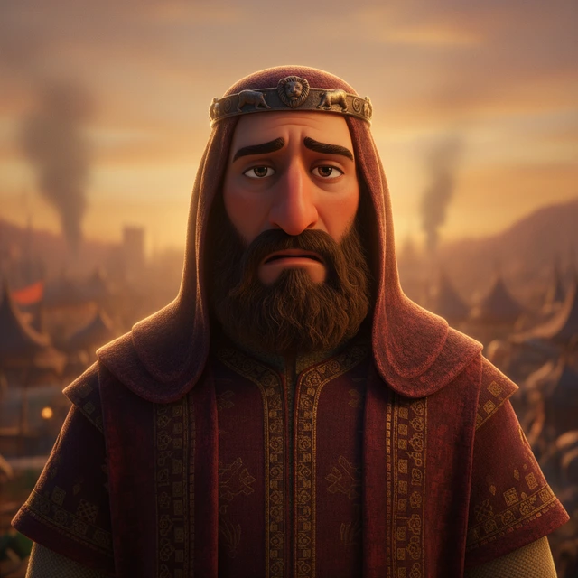 Portrait de Osée, roi de Israël