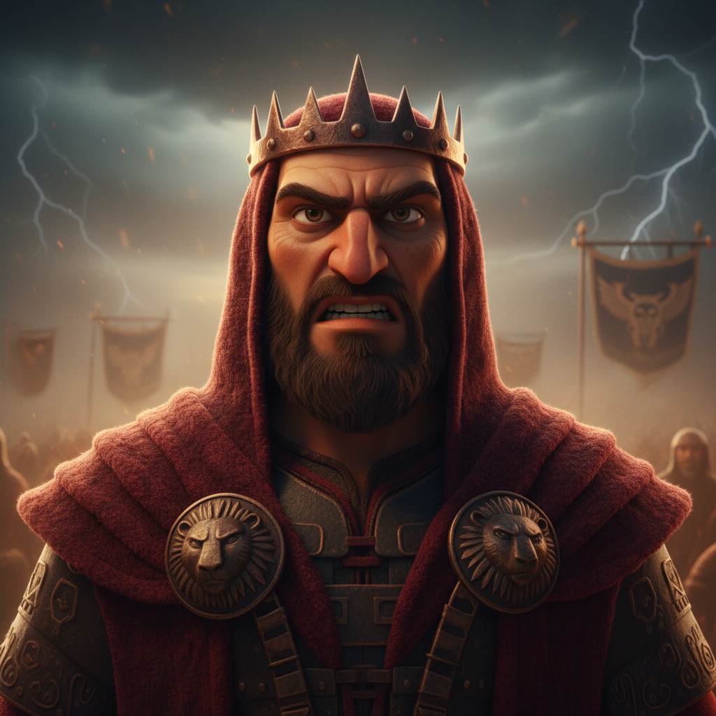 Portrait de Pékach, roi de Israël