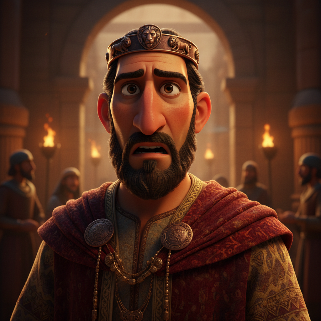 Portrait de Shallum, roi de Israël