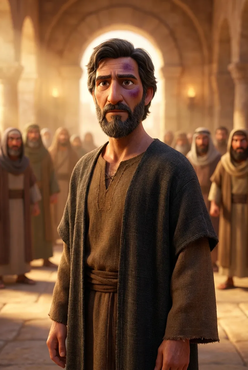 Portrait de Michée fils de Jimla, prophète de la période israel