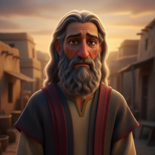 Portrait de Osée, prophète de la période israel