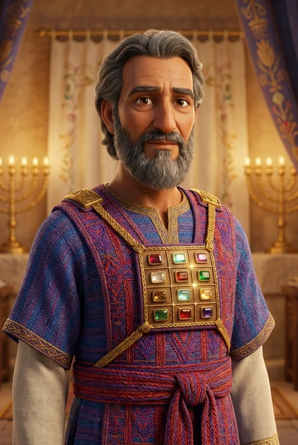 Portrait de Aaron, serviteur de Dieu