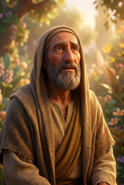 Portrait de Adam, serviteur de Dieu