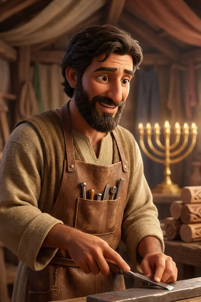 Portrait de Betsaleel, serviteur de Dieu