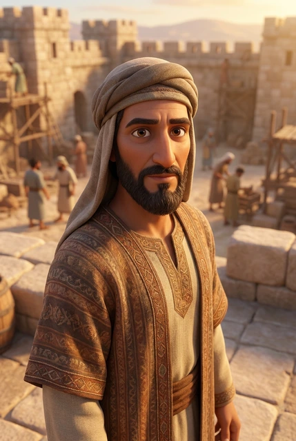 Portrait de Néhémie, serviteur de Dieu