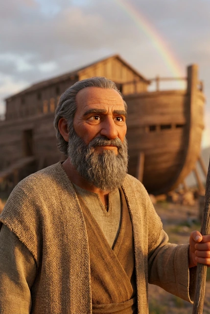 Portrait de Noé, serviteur de Dieu